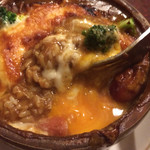 ストーン - 中には半熟卵