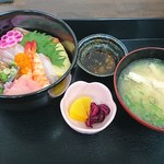 ショッパー桜川 - 海鮮丼（500円）