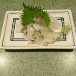 Sumibiyaki Sanchoume - あわびの刺身