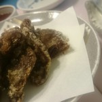 ホテルTAMAI - 鯨の竜田揚げ。