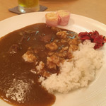 想作料理しのや - 牛たんカレー　800円