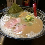 ひげ坊主 - H.29.7.15.昼 魚介ミックスらぁめん 750円税込