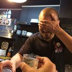 ひげ坊主 - H.29.7.15.昼 その他：店主のM氏と乾杯♪【掲載許諾済】