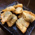 ひげ坊主 - H.29.7.15.昼 揚げ餃子 350円税込