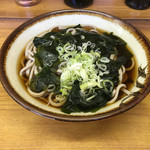 うどん・そば桂 - わかめそば(¥350)