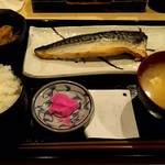 旬彩遊食　おのや - 鯖の塩焼定食