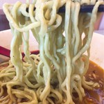 らーめん仙代 - 手もみ縮れ麺