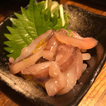天ぷら 飛鳥 - ゆず塩辛
