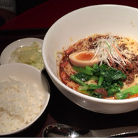 過門香 銀座本店 - 冷やし坦々麺セット 1500円