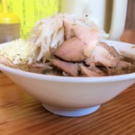 にかいや - ＜参考＞ラーメン＋ヤサイにんにく