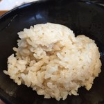 五條　源兵衛 - 出汁で炊いたご飯　味も香りも抜群