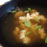 五條　源兵衛 - 我慢できずに勝手に雑炊にして全部いただきました