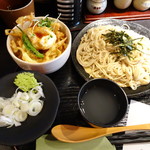 Soba Yabo Sun - そばとミニ温玉天丼