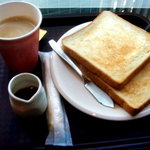 Kafe Dothikepi - モーニングのトーストセットです