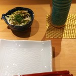 Shinjuku Gyoen Tempura Kushi Yamamotoya - 選べるお通し 500円