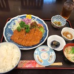 Dainingu Hana - SPF最上川ポーク上ロースかつ定食1500円