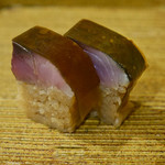 鮨 鈴木 - サバ棒鮨