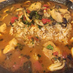 バキン - 本日のカレー「しめじとチキンのカレー」