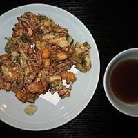 小柱と三つ葉のかき揚げ / 単品