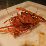 ニューオークラ - 海老の殻はカリカリに♪