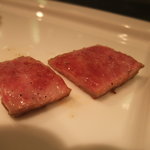 ニューオークラ - ロースの片面焼き