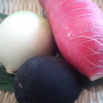 レストラン ルスティク - 素材（大根３種類）