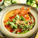 Angel shrimp tom yum goong soup