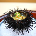 松川 - 海胆の鼈出汁ジュレ