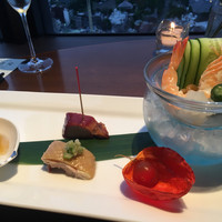 THE DINING シノワ唐紅花＆鉄板フレンチ蒔絵 - 