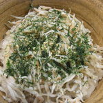 旬味きのした - いかなご稚魚かまあげととろろのごはん