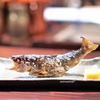 たでの葉 - 天然山女魚の塩焼き