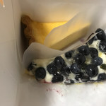 かにわしタルト店 - ブルーベリータルトでしたチーズタルト