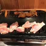 立川ホルモン - 【2017.7.19】ロースターで焼肉。