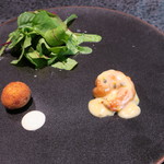 イチリン ハナレ - パッション・フルーツ 海老 金華ハム1