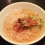 七輪焼肉 安安 - キムチ冷麺