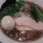 煮干し中華そば一燈 - 「烏賊煮干しラーメン～イカしたあっさり煮干しそば」＋「まさの味玉」