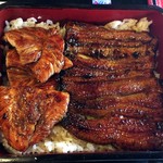 鳥峰うなぎ店 - 鰻と鶏ササミの両方が