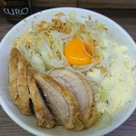 ラーメン二郎 - 小豚汁なし＋粉チーズ