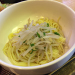 上祖父江 鳥礼 - つけ麺
            麺は柔らかめでした