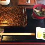 鳥峰うなぎ店 - 私のうな重上　１６５０円