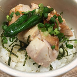 銀座 風見 - 鶏酒粕漬け丼