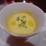 ビストロ アオキ - 冷製カボチャのスープ（サービス）