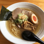 自家製麺 仁 - 塩チャーシューメン。