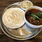 Supaisu Kingu - チキンスープカレー、1050円です。