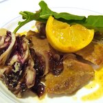 (08/8ディナー)イベリコ豚のソテー リモーネ風味