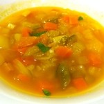 どうろくじん - (08/8ディナー)七品目野菜のミネストローネ