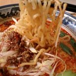 麺処四川坦々 銀座一鳳 - 麺は全て一緒のようです