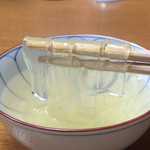 日の出 - 蛤なべ(葛きり)