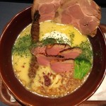 麺巧 潮 - 白(鶏白湯そば) 極(きわみ) (1280円) 