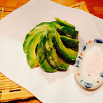 ののむら - アボカドの天ぷら